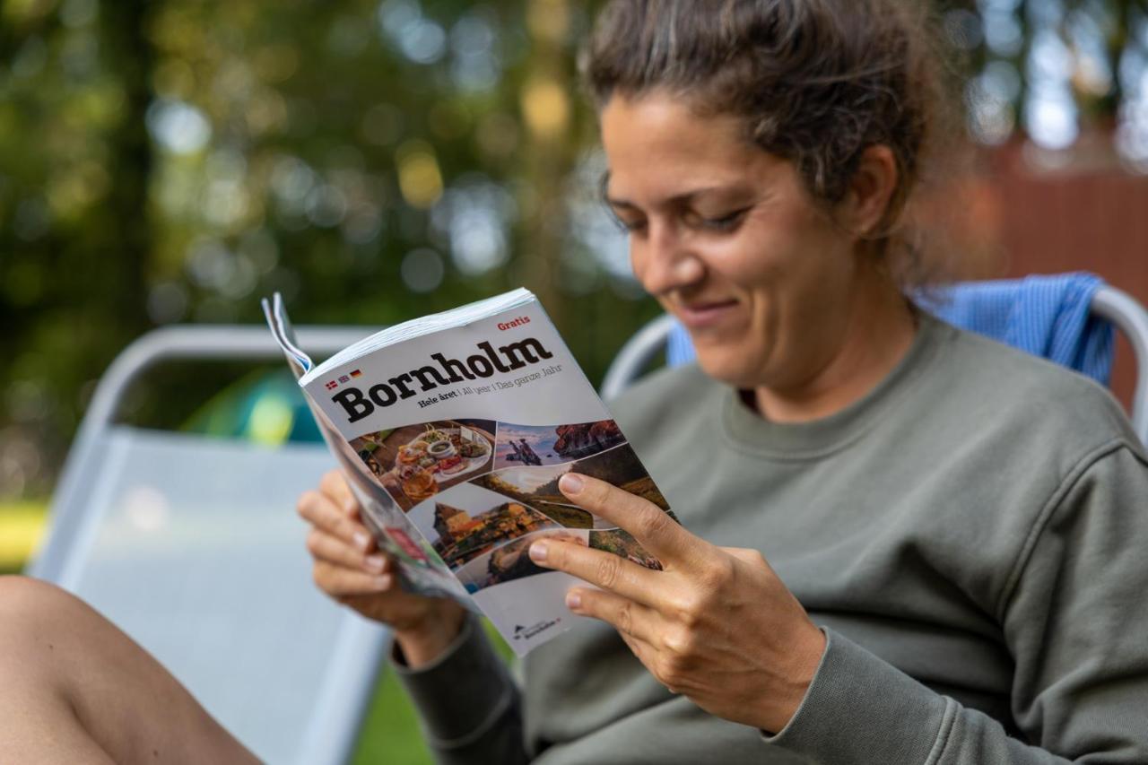Nordskoven Strand Camping 론네 외부 사진