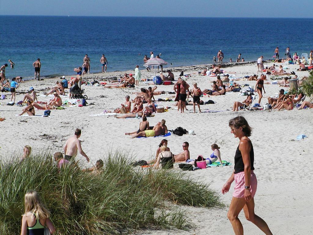 Nordskoven Strand Camping 론네 객실 사진