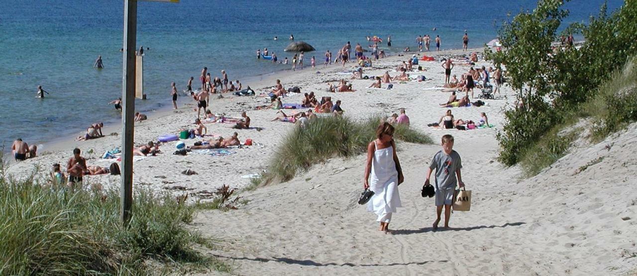 Nordskoven Strand Camping 론네 외부 사진